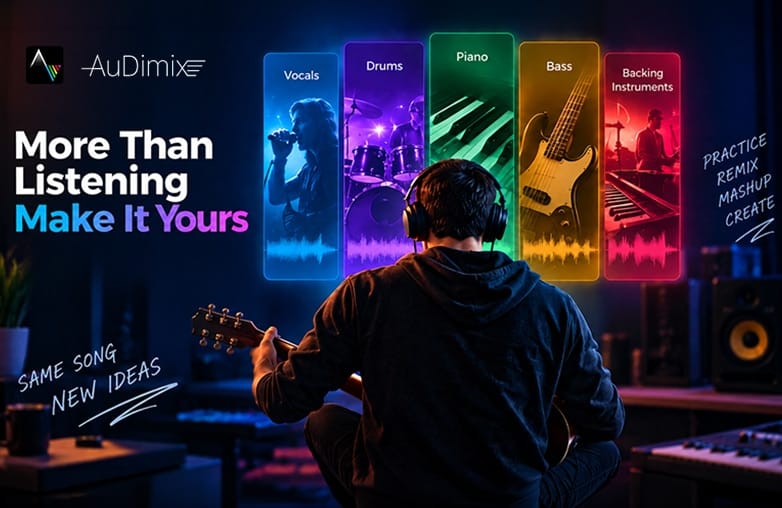 AuDimix is the best music stem splitter app