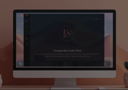 Notification for Third Party Audio Driver