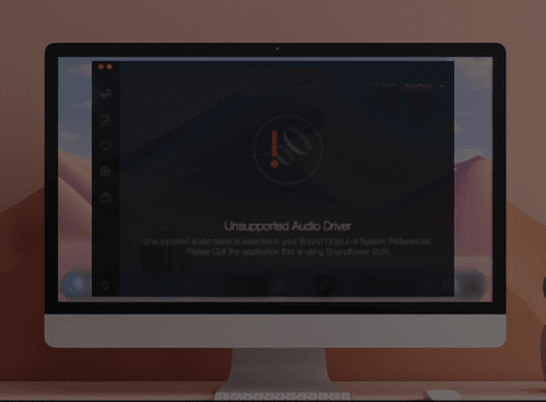 Notification for Third Party Audio Driver