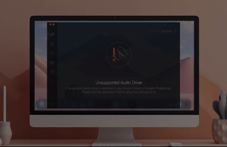 Notification for Third Party Audio Driver