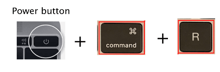 Restart the system in Recovery Mode (Cmd-R)