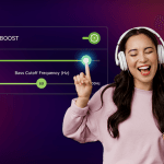 Enhanced bass control and full range bass frequency support on iOS