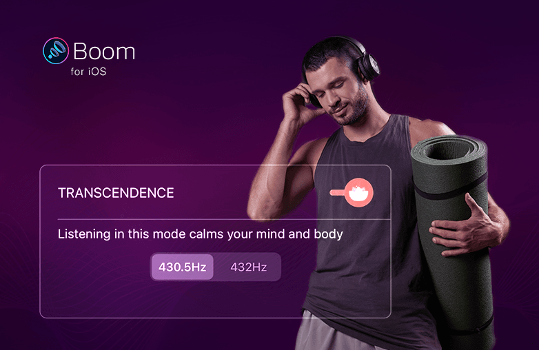 Transcendence mode on iOS, a feature to enjoy with Boom