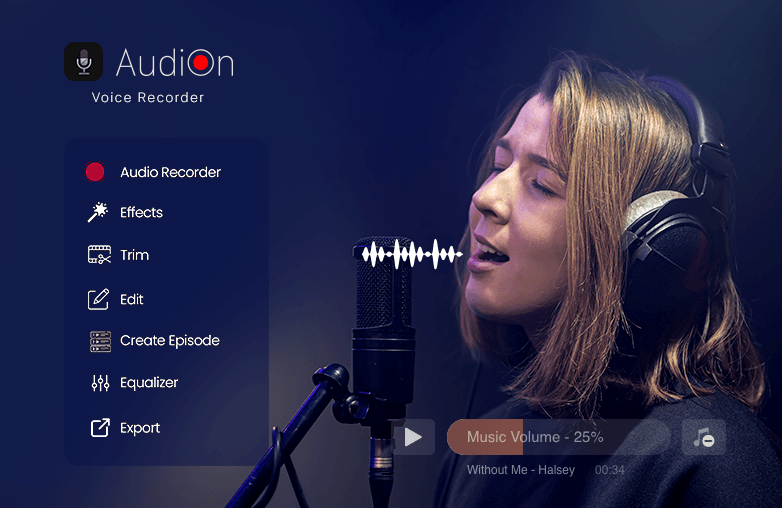 audio recording app for iOS