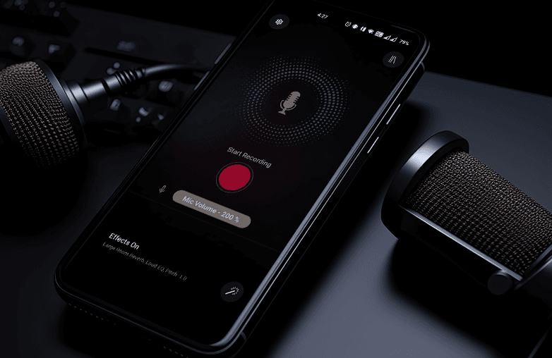 Mic boost and skip silence Make your voice stand out