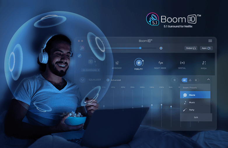 Netflix 5.1 surround sound on Mac