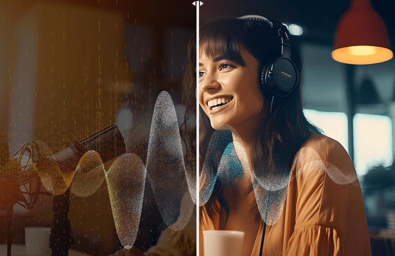 improve audio quality and assists in background noise reduction