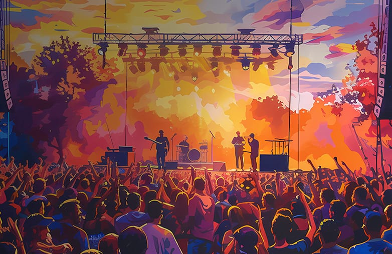 Popular music festival in Las Vegas