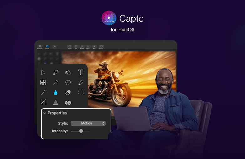 Capto Screen Capture and Recorder app for Mac