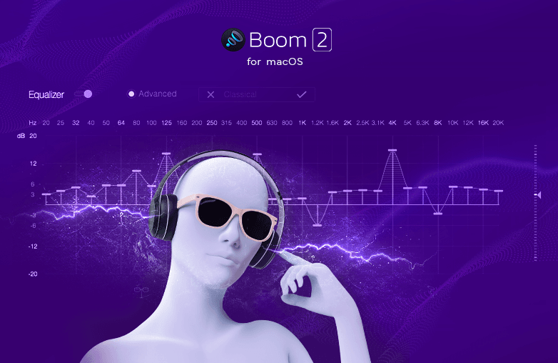 The ultimate stereo audio app with advanced settings is Boom 2