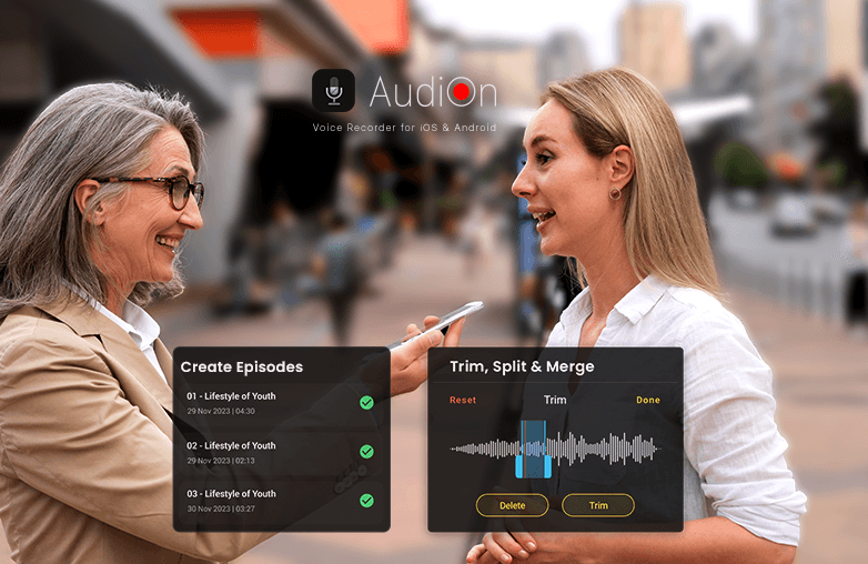 Record and Edit audio app for Journalists