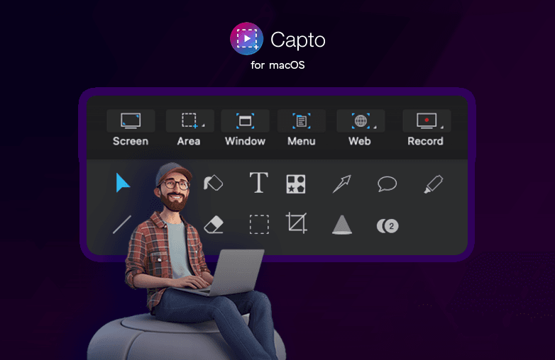 Screen Captures on Mac -Capto