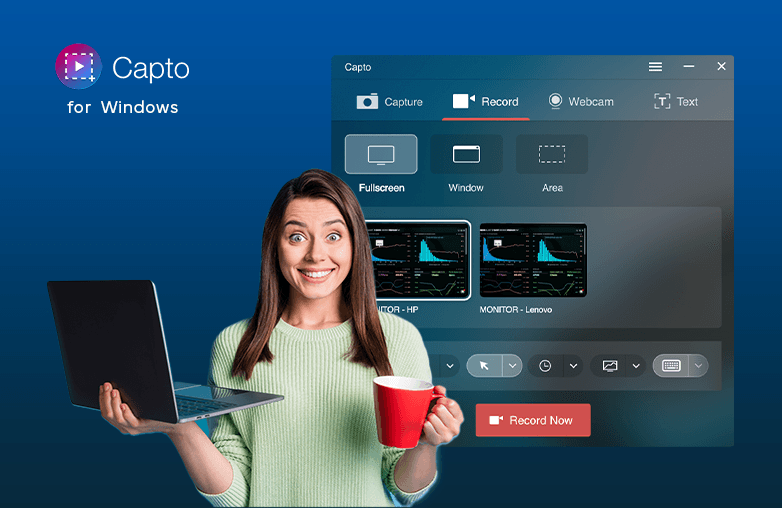 Screen Recording Options Capto Tutorial Software