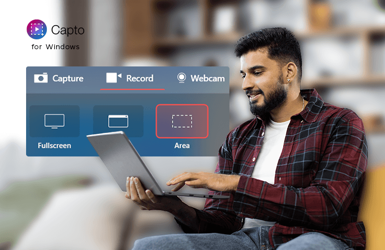 High-Quality Screen Recorder for Windows 11 and 10 -Capto