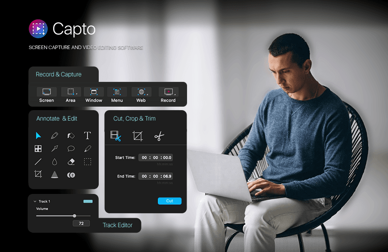 Trim Video Recordings with Capto
