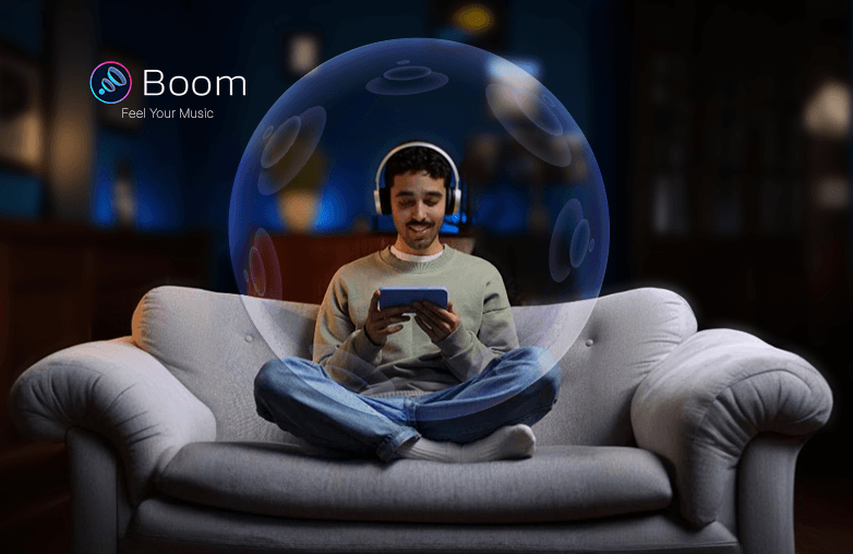 Boom Experience magical 3D surround sound on your Phone