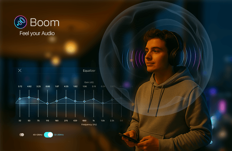 App with manual EQ