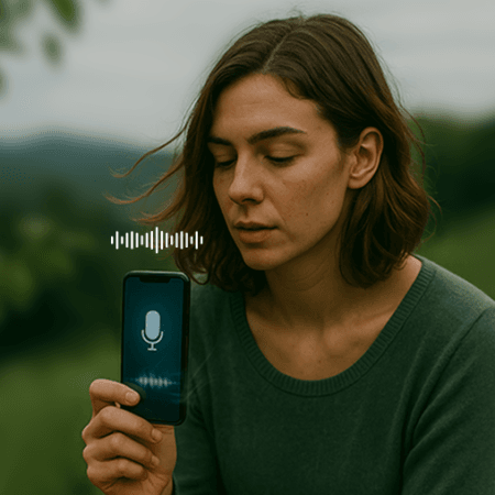 AI voice recorder app for iOS and Android