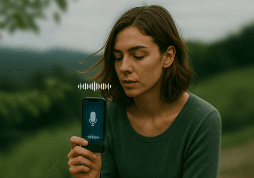 AI voice recorder app for iOS and Android