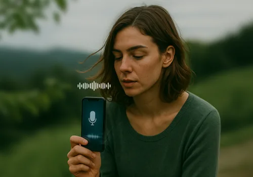 AI voice recorder app for iOS and Android