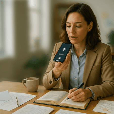 Best Voice Recorder Apps for Lectures, Meetings, and Interviews