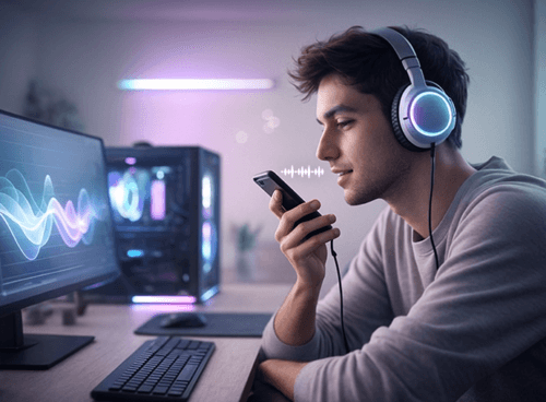 How to capture gaming commentary