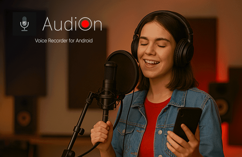 Record high-quality audio on iPhone or Android