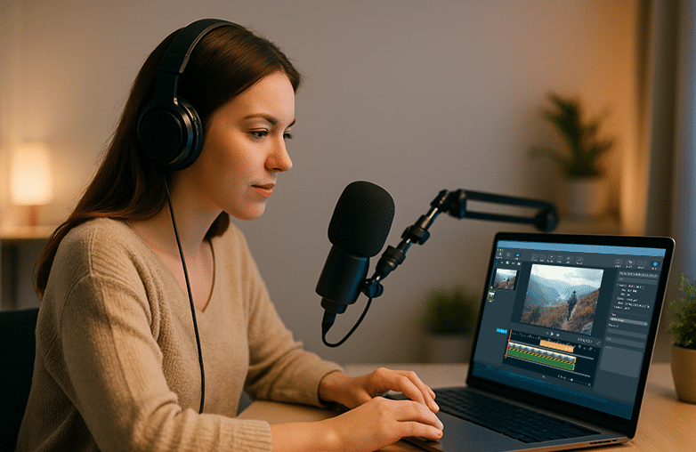 Record Voice-Over Videos Easily