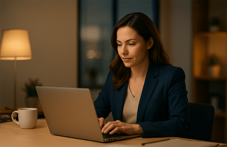 Record voice-over in video editor