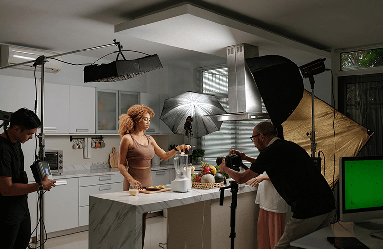 professional webcam lighting for video calls