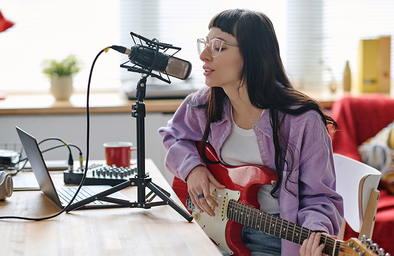 separate vocals from music using AuDimix