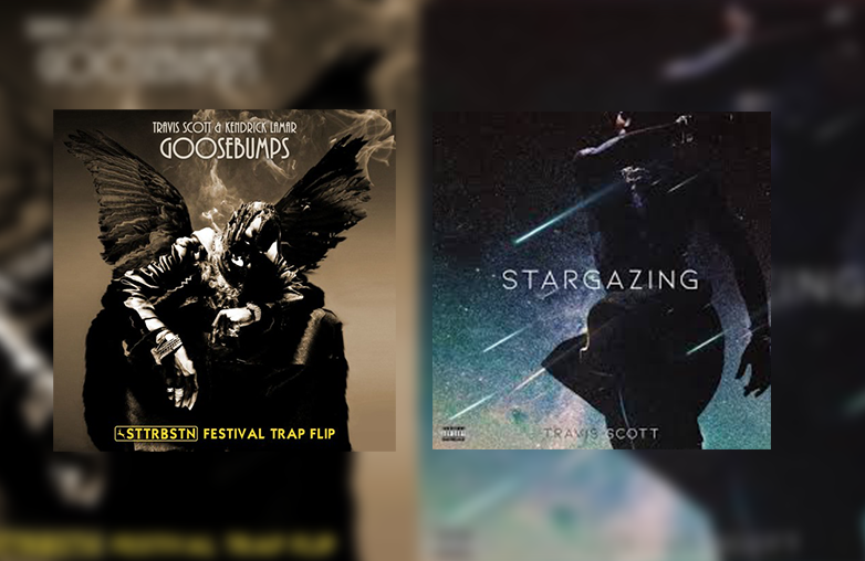 Travis Scott performing SICKO MODE