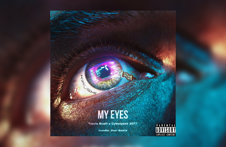 Travis Scott performing live rap concert