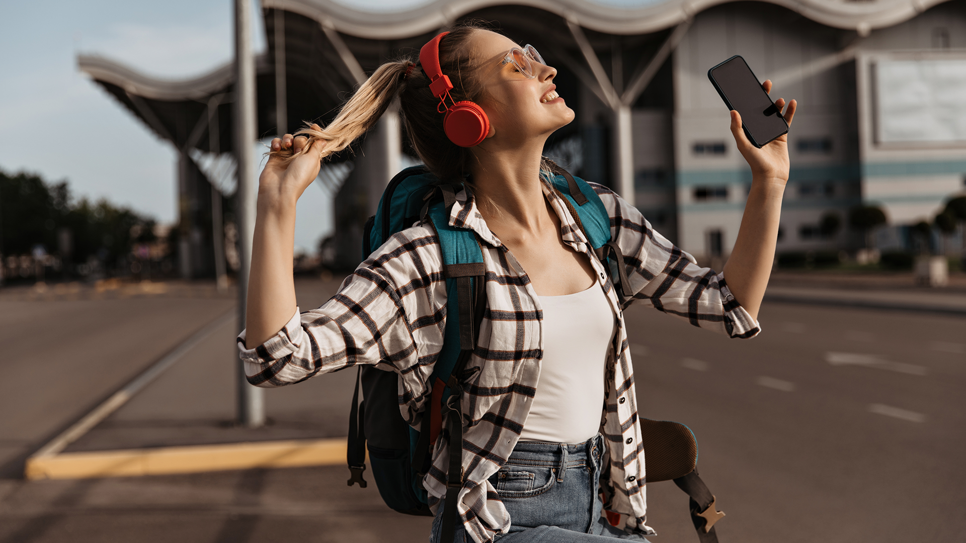 Boom music player app interface on iPhone