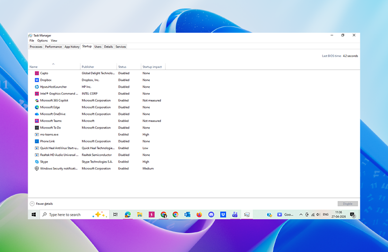 Uninstall unnecessary apps in Windows 11