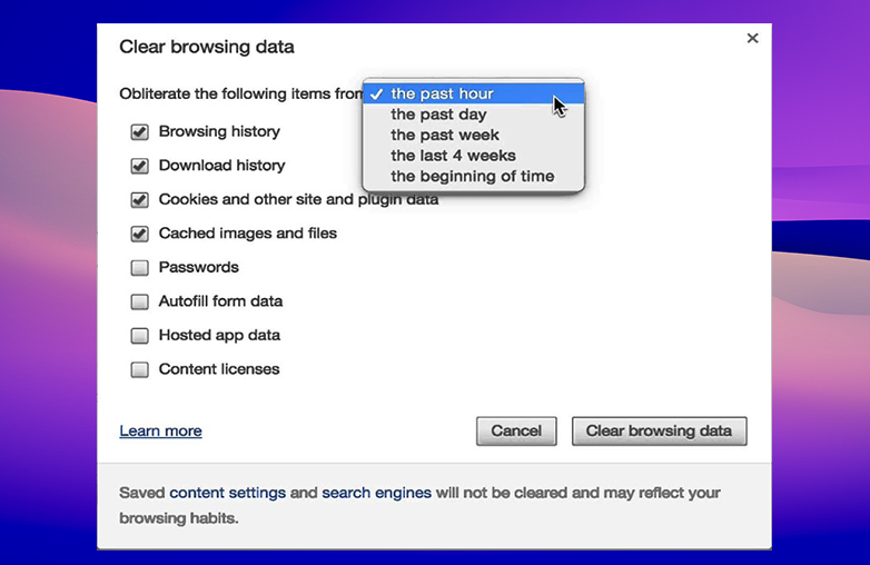 Remove Firefox Cache Files