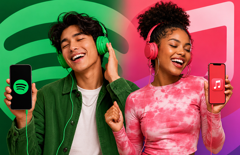 Apple Music vs Spotify sound quality comparison
