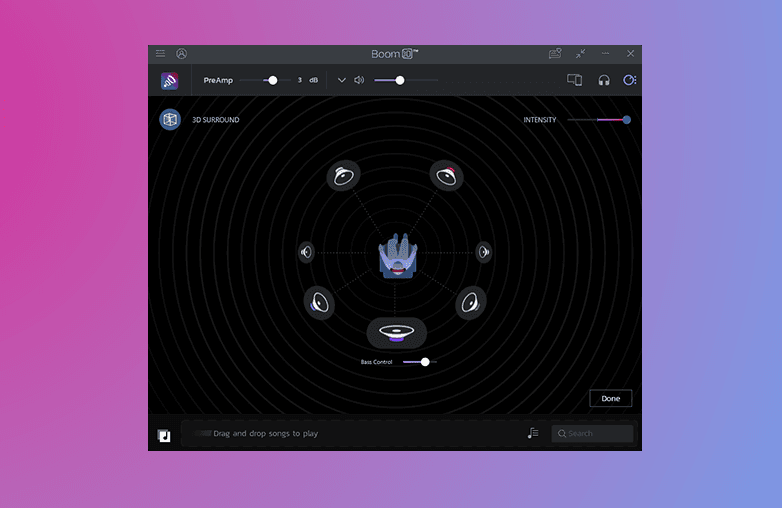 Enable 3D Surround Sound
