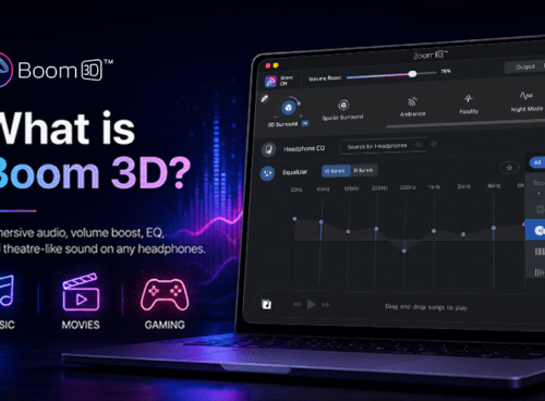 Boom 3D is a volume booster and equalizer app for Mac and Windows