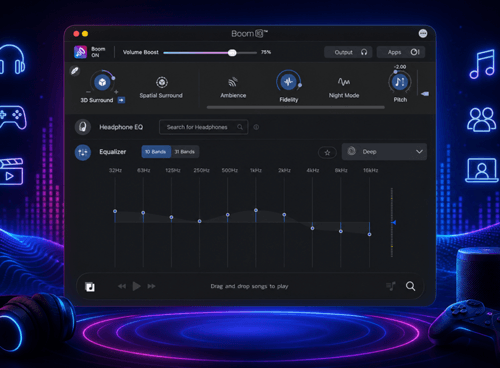 Right EQ frequency spectrum for balanced audio