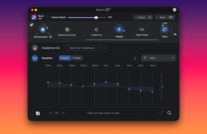 Sound Feels More Natural -Mac audio enhancer