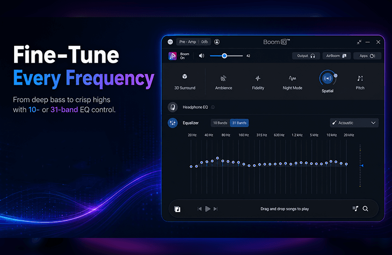Audio Frequency Spectrum