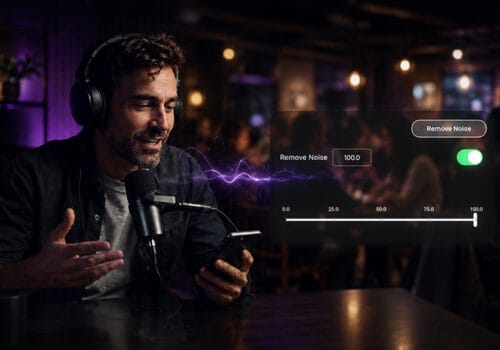 Remove Background Noise from Audio Recordings Quickly