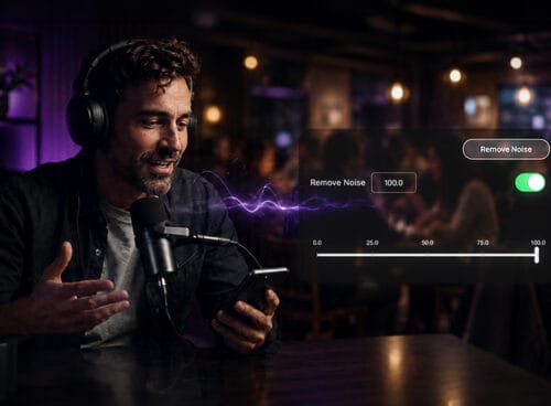 Remove Background Noise from Audio Recordings Quickly