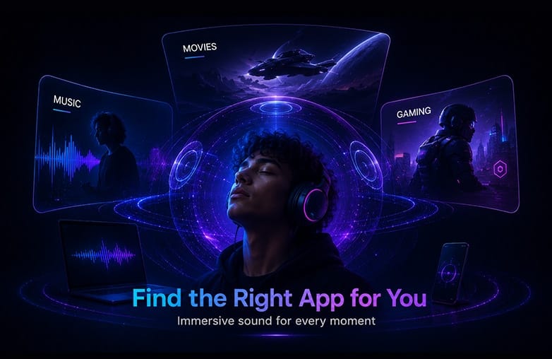 Spatial audio software for immersive headphone listening
