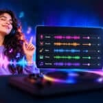 AuDimix pitch and tempo controls for separated music stems