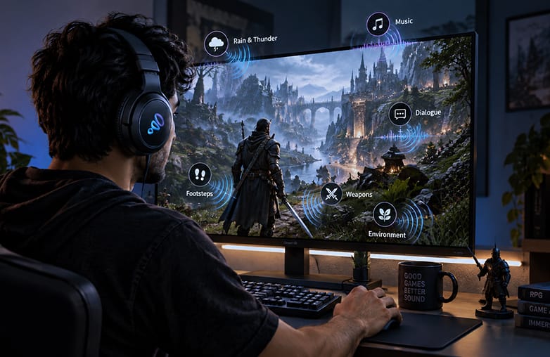 RPG sound design creating immersive gaming audio