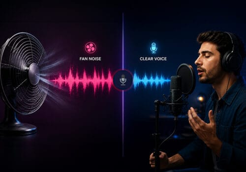 Remove Fan Noise From a Recording Without Complex Steps