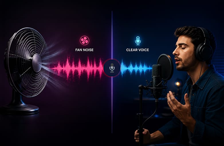Remove Fan Noise From a Recording Without Complex Steps