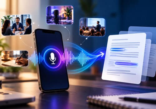 Best voice recorder apps with transcription